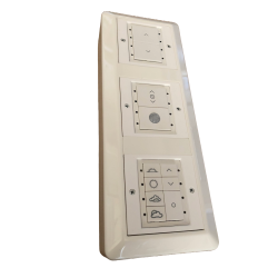 Hvit RS-16 ramme og senterplate til 13x